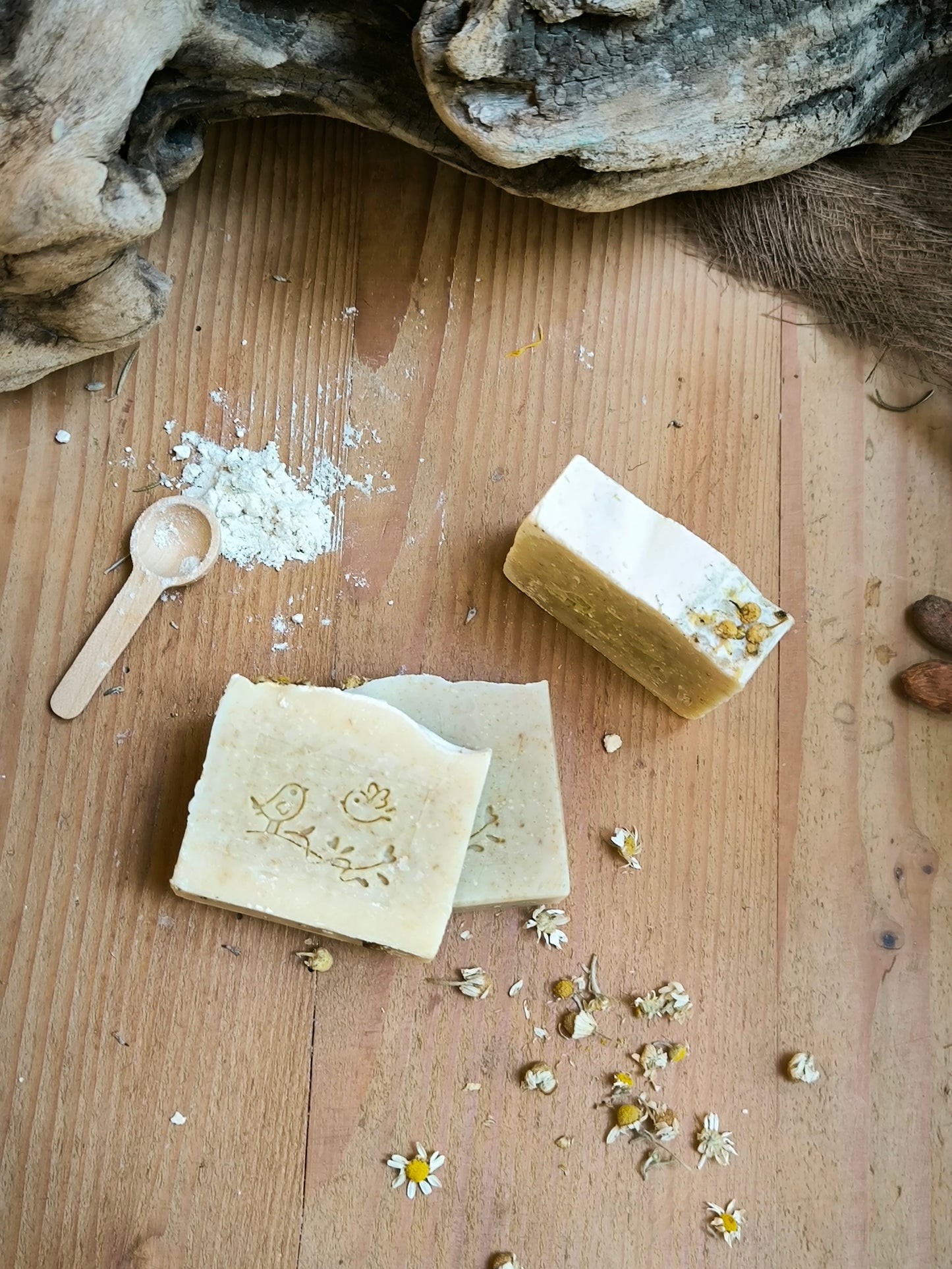 "Soave" Camomilla e Avena - Jabón ultrasuave sin fragancias añadidas
