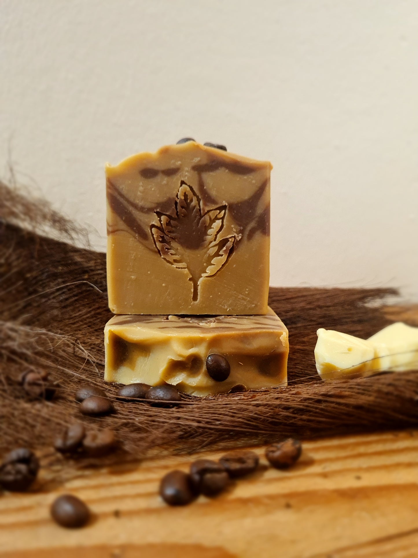 CIOCCOCAFFÈ - Jabón artesanal de cacao orgánico, vainilla y café de comercio justo