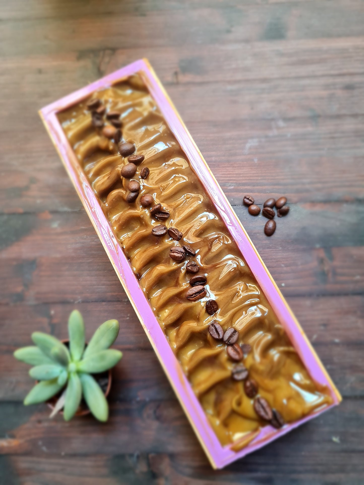 CIOCCOCAFFÈ - Jabón artesanal de cacao orgánico, vainilla y café de comercio justo