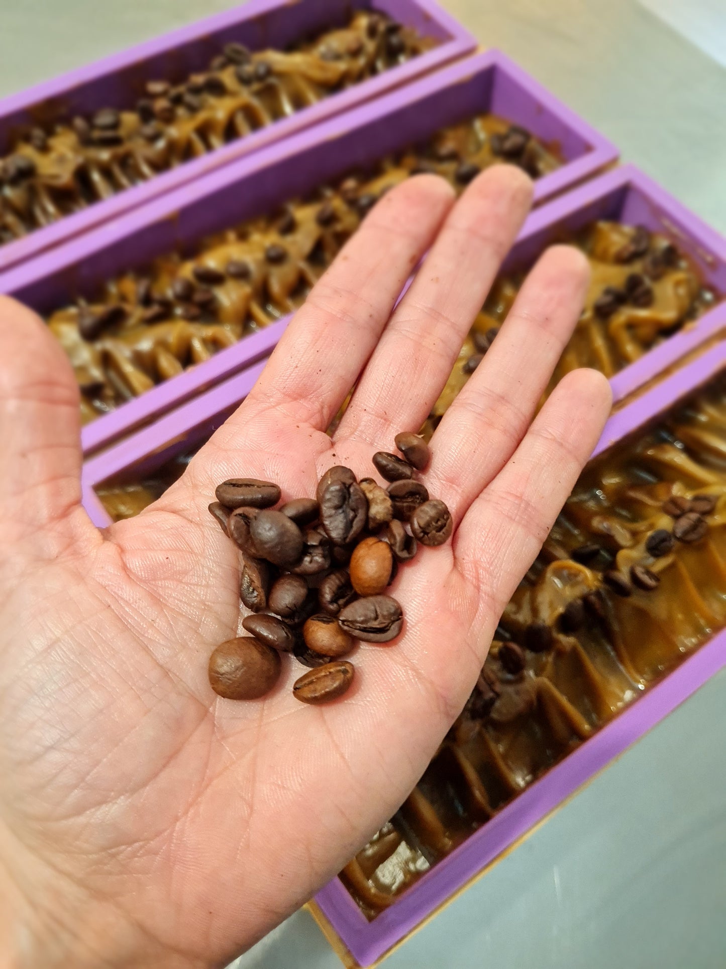 CIOCCOCAFFÈ - Jabón artesanal de cacao orgánico, vainilla y café de comercio justo