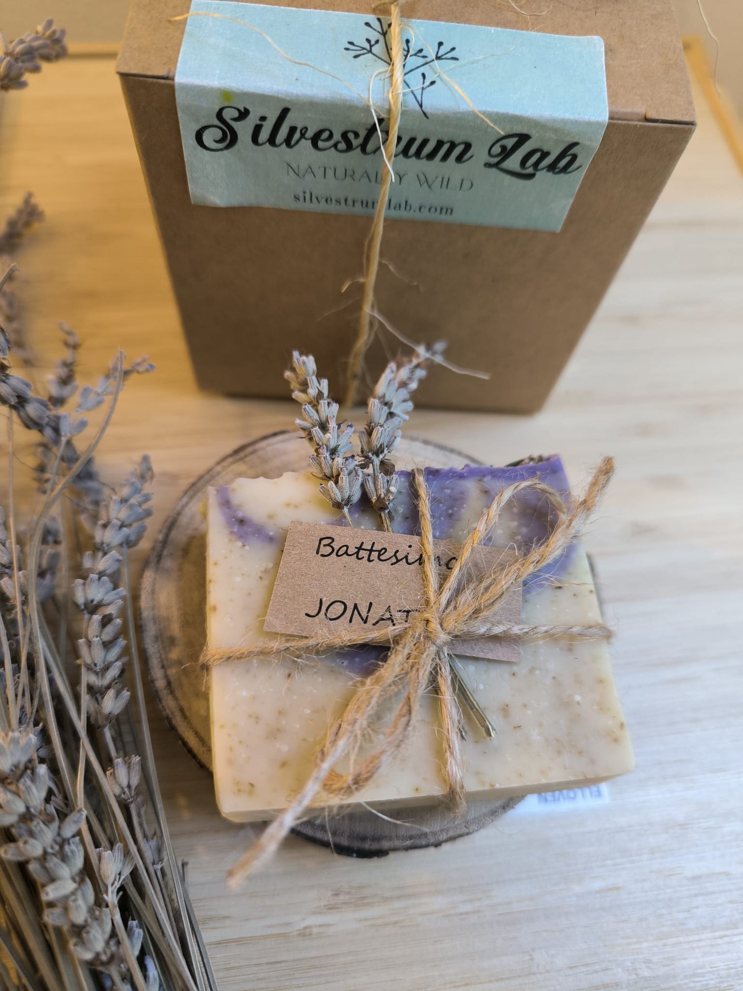 Bomboniera Sapone Botanico Naturale (per battesimi, matrimoni, pensieri maestre)