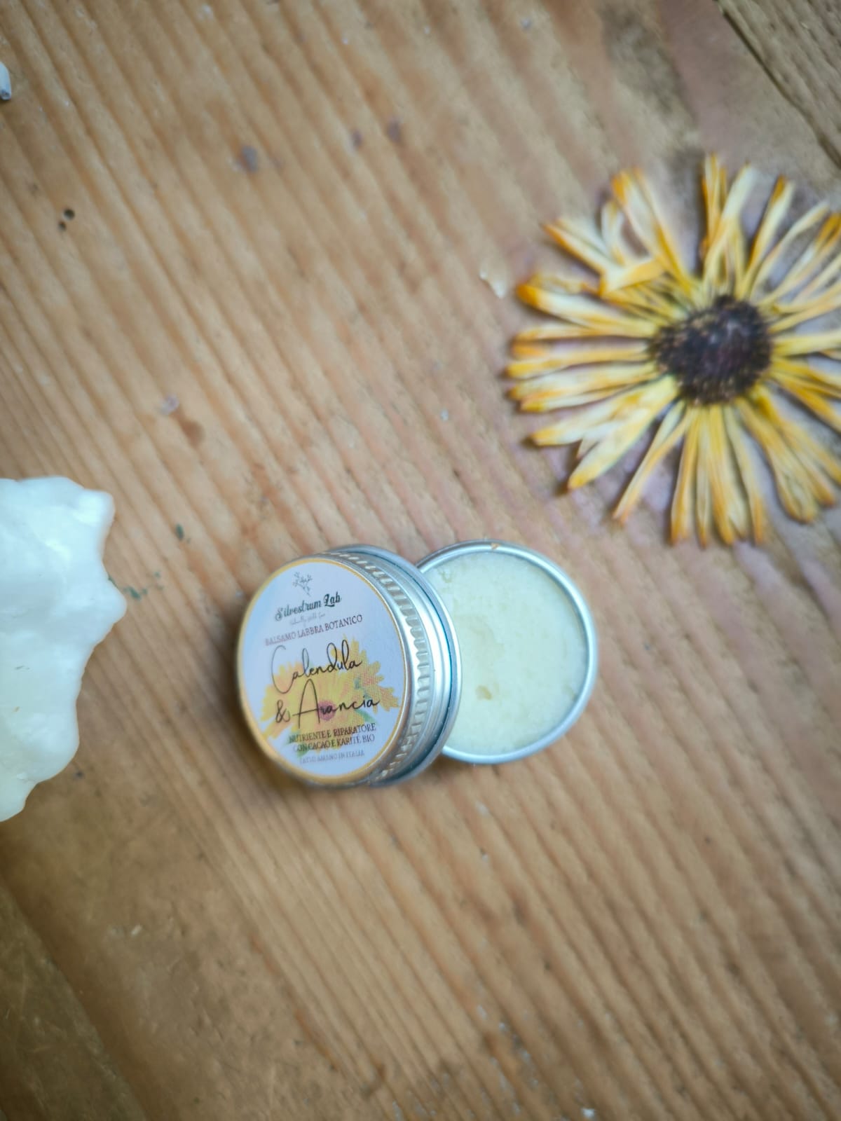 Balsamo labbra Calendula & Arancia