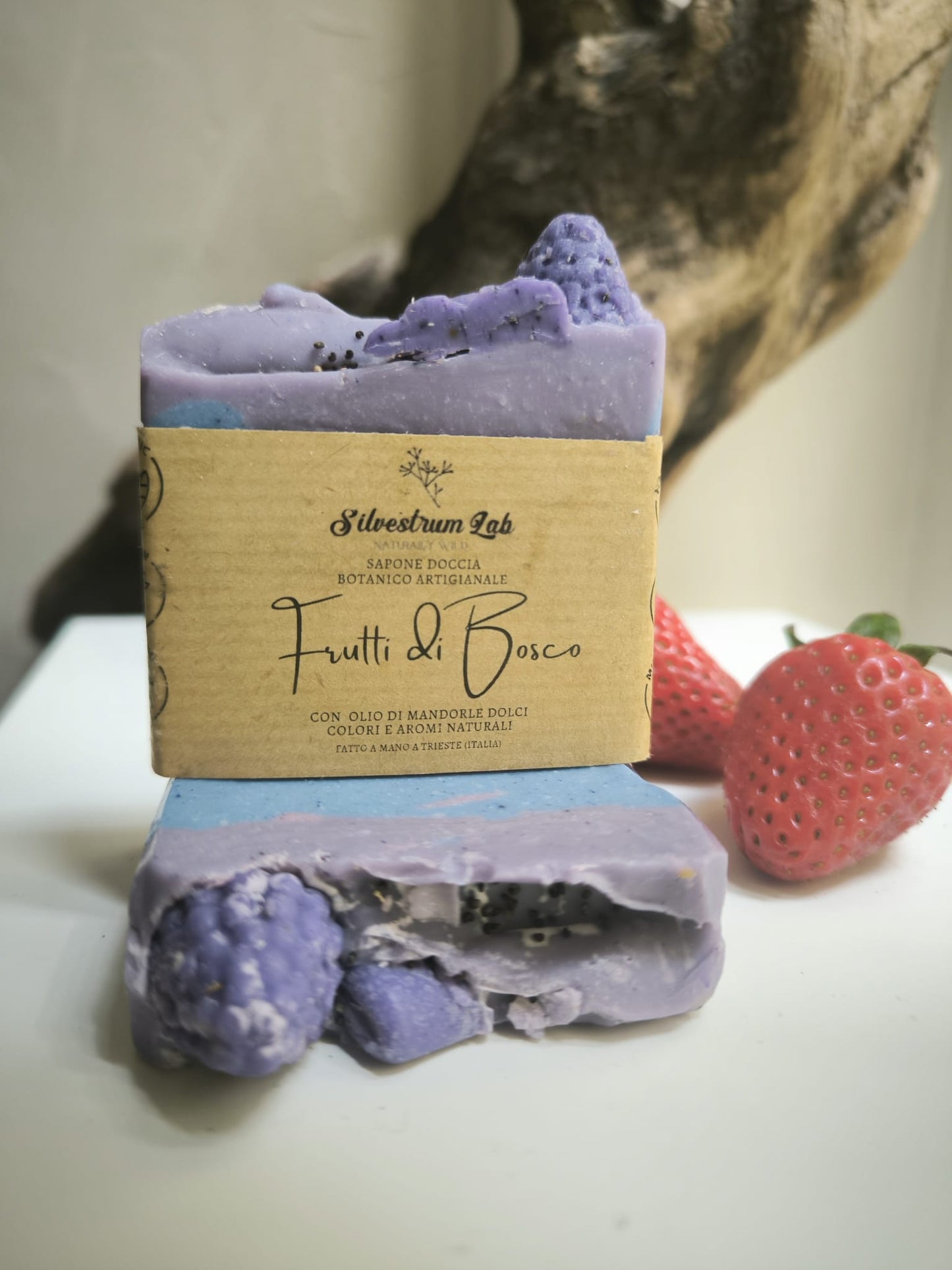 Frutti di bosco - Sapone botanico con note di more e lamponi