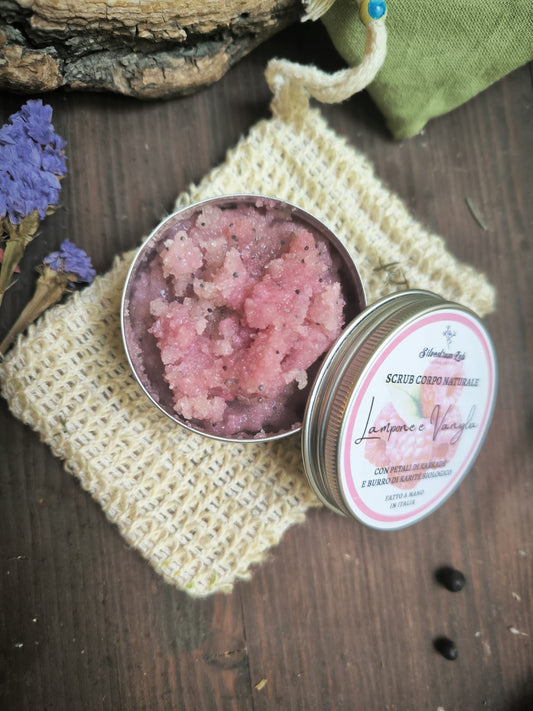 Scrub corpo al lampone