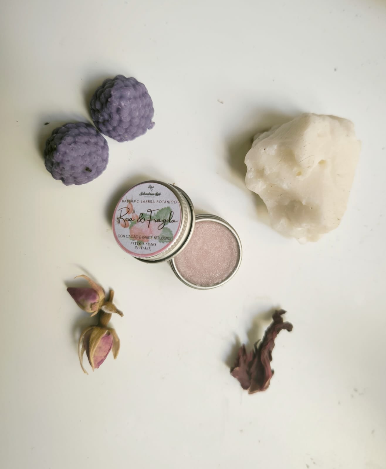 Balsamo labbra Rosa & Fragola